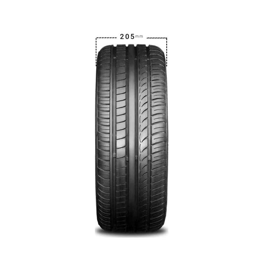 Neumático Fortune FSR701 205/55R17 H/T tipo Pavimento / Urbano
